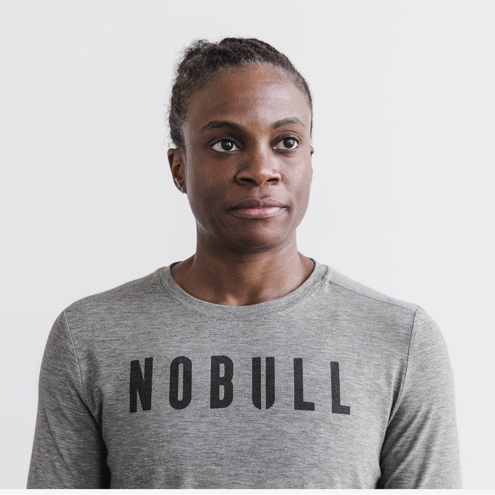 NOBULL Gray Long Sleeve Large